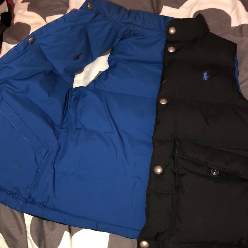Boys reversible Ralph Lauren vest
